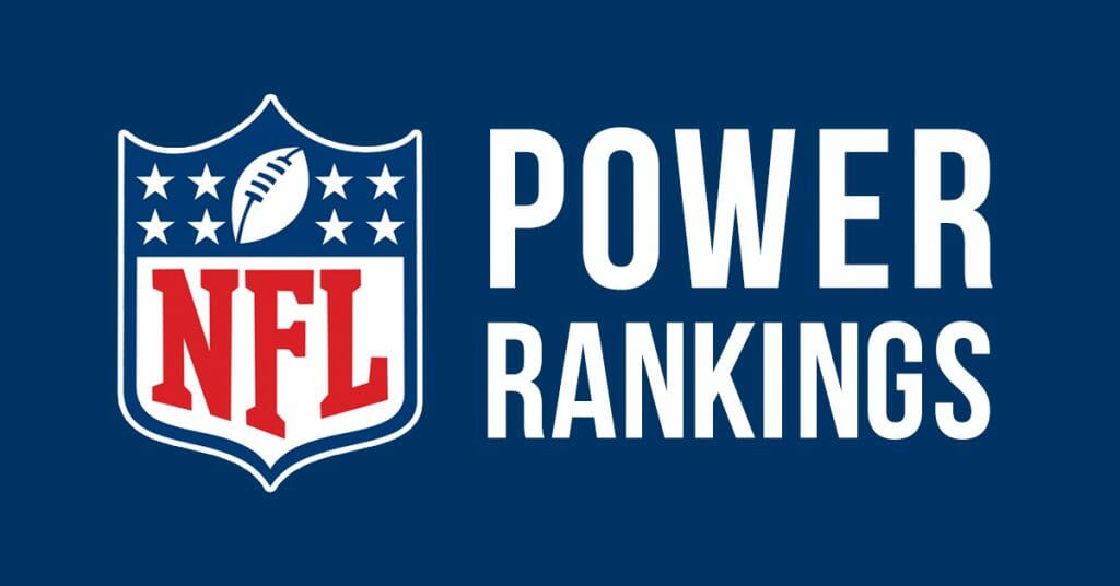 NFL Power Rankings week 1