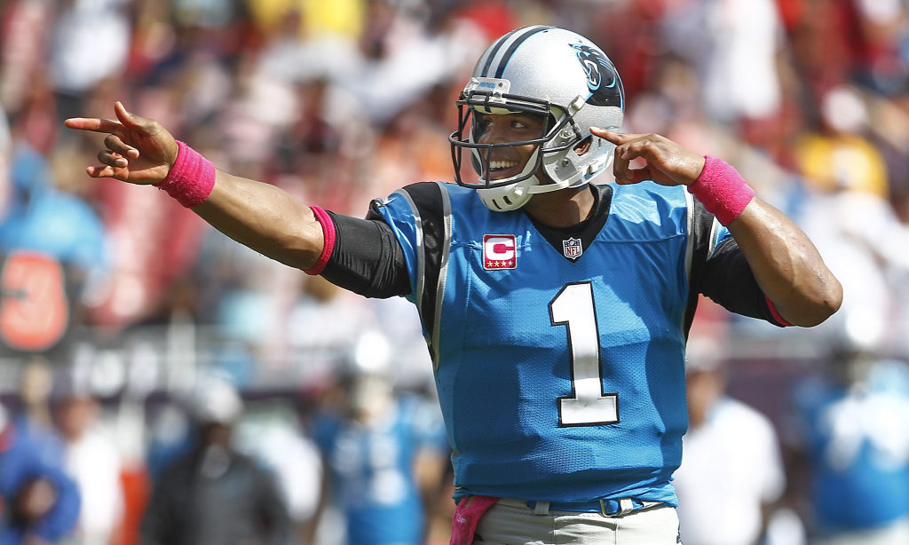 Best Players to Wear 1 in NFL History Cam Newton
