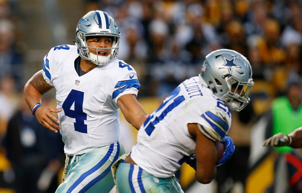 Dak Prescott and Ezekiel Elliott