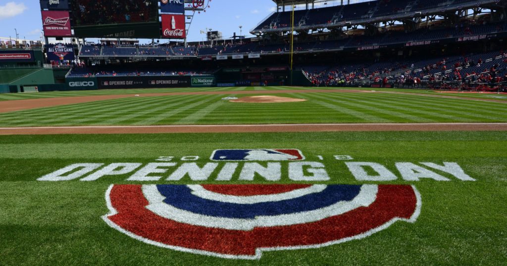 mlb opening day betting lines
