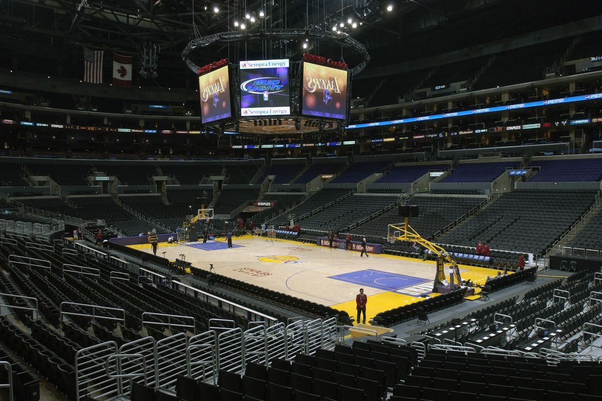 Staples Center Lakers