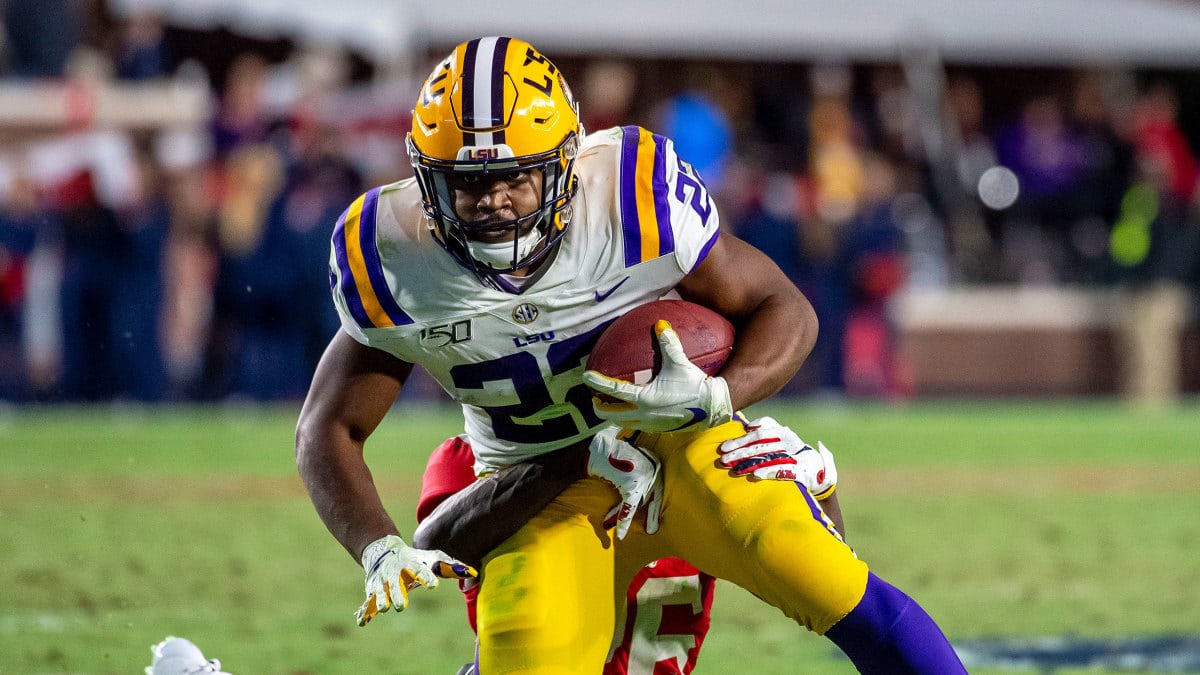 Clyde Edwards-Helaire lsu