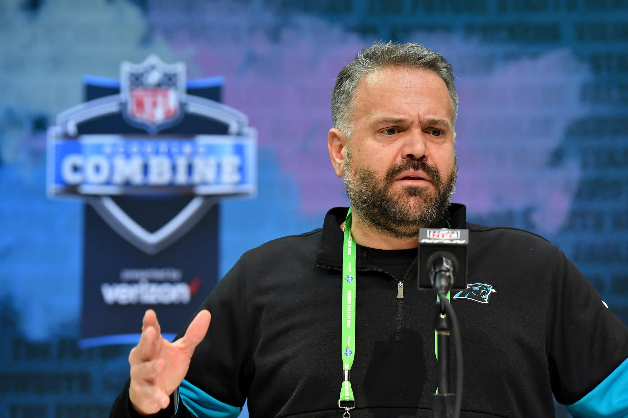 Matt Rhule Carolina Panthers