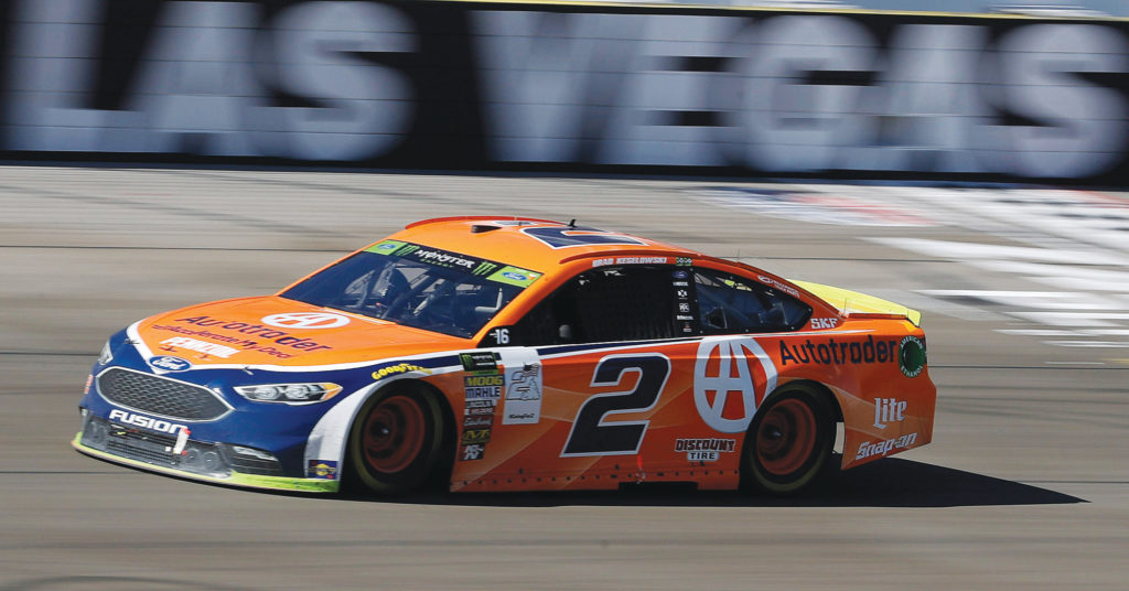 Brad Keselowski has favorable NASCAR odds for the South Point 400 