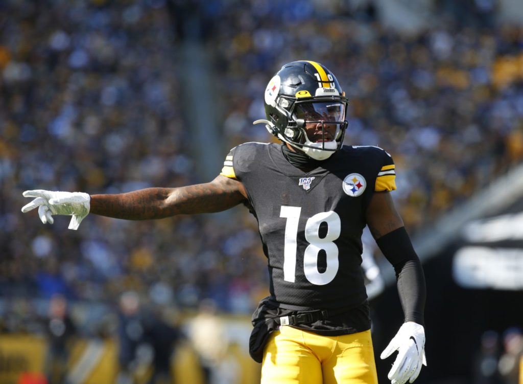 Diontae Johnson Browns vs Steelers prediction NFL betting