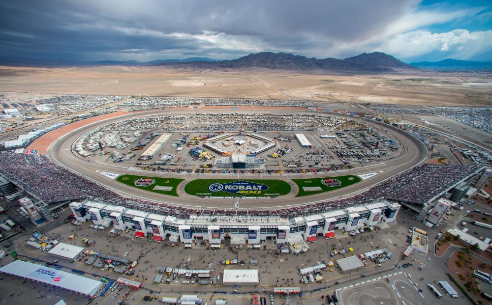 Las Vegas Motor Speedway aerial view