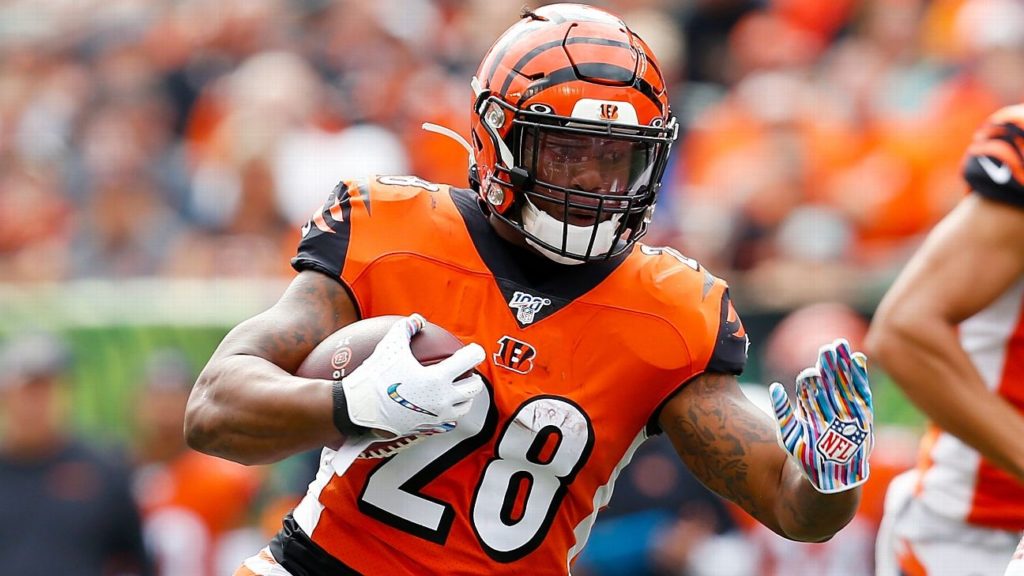 5 Worst Fantasy Football Playoff Schedules for RBs Joe Mixon