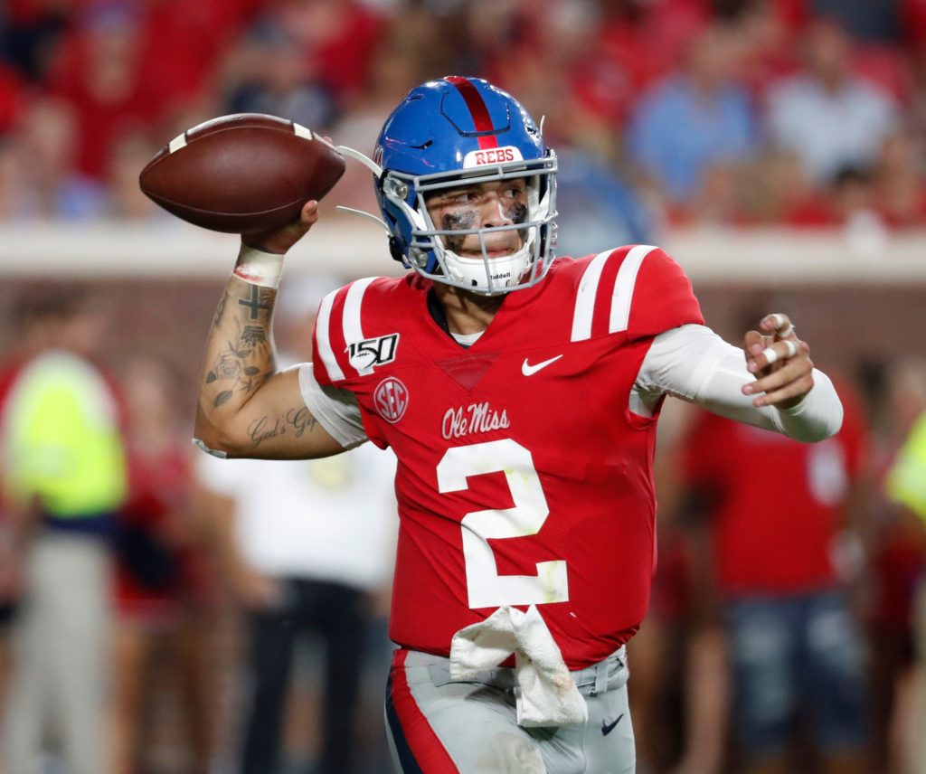 Matt Corral and Ole Miss are among the best Week 8 College Football picks.