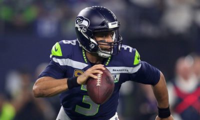 Russell Wilson NFL betting trends odds picks Titans vs Seahawks
