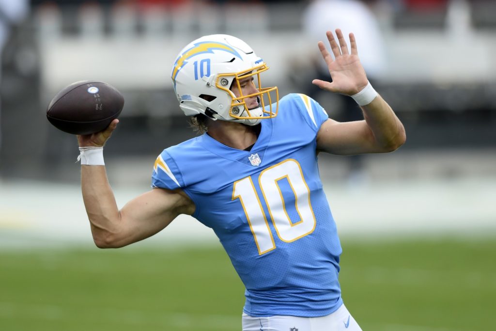 Justin Herbert Los Angeles Chargers roster cuts