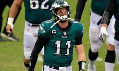 Carson Wentz benched