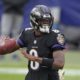 Lamar Jackson fantasy Rashod Bateman Jaylen Waddle Ravens vs Dolphins TNF NFL DFS picks Underdog Fantasy