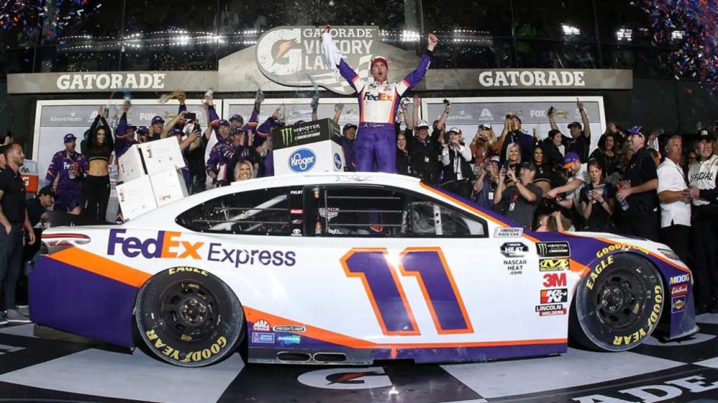 Denny Hamlin Daytona 500 statistics NASCAR Cup Series