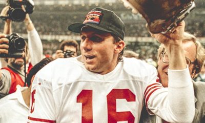 Joe Montana Super Bowl 49ers today in sports history