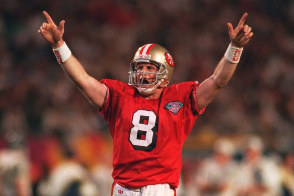 steve young Best Players to Wear 8 in NFL History