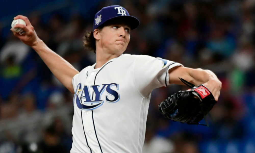 Tyler Glasnow tampa bay rays mlb power rankings