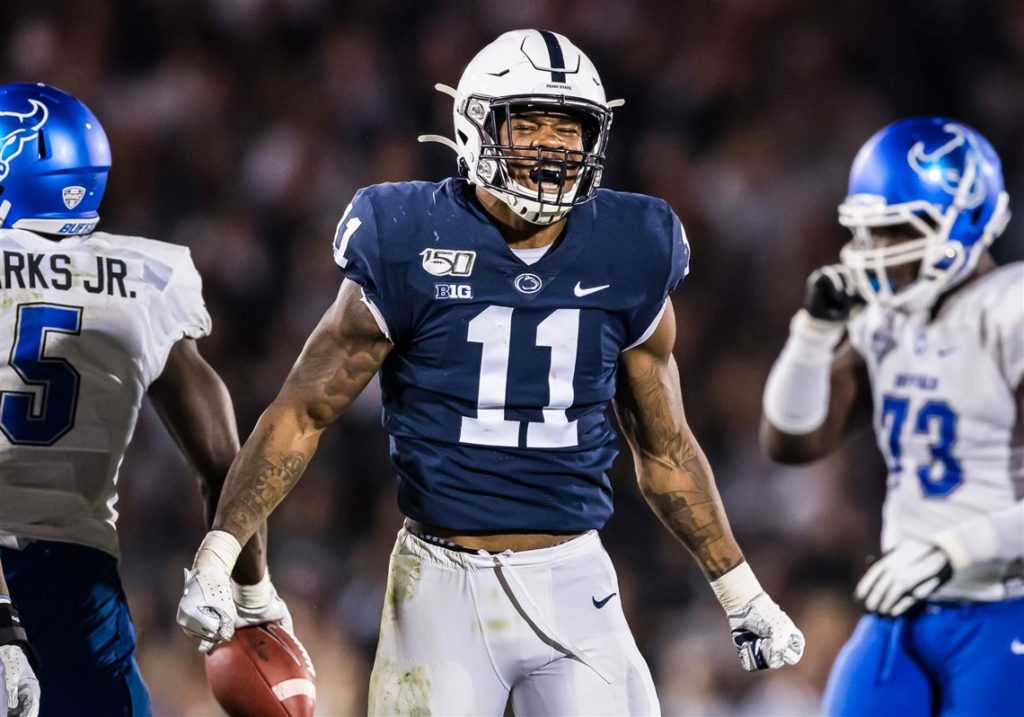 micah parsons nfl draft profile stats highlights projection