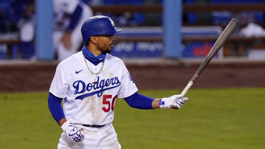 Mookie Betts Los Angeles Dodgers MLB free agency transactions starting lineup