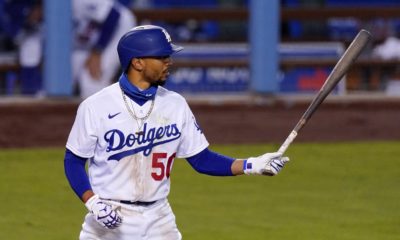 Mookie Betts MLB betting trends Braves vs Dodgers starting pitchers prediction