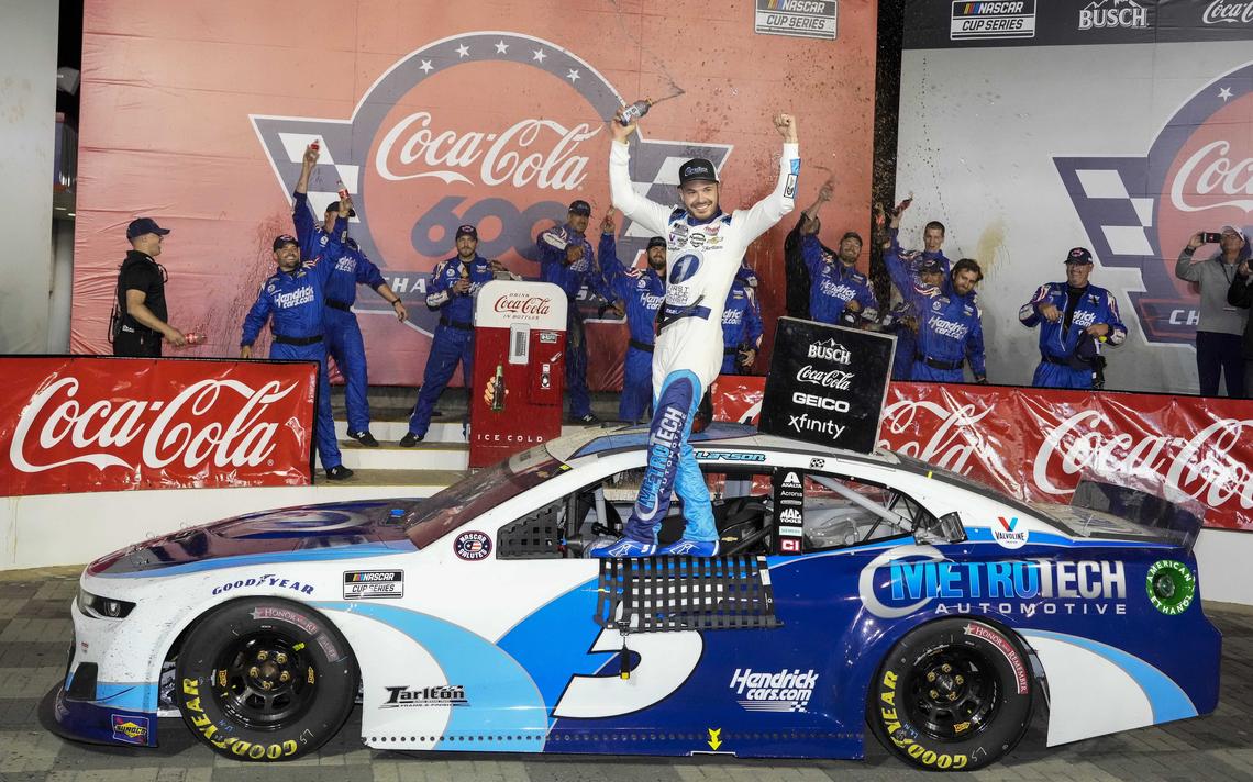 Kyle Larson Wins CocaCola 600 NASCAR Cup Series Recap