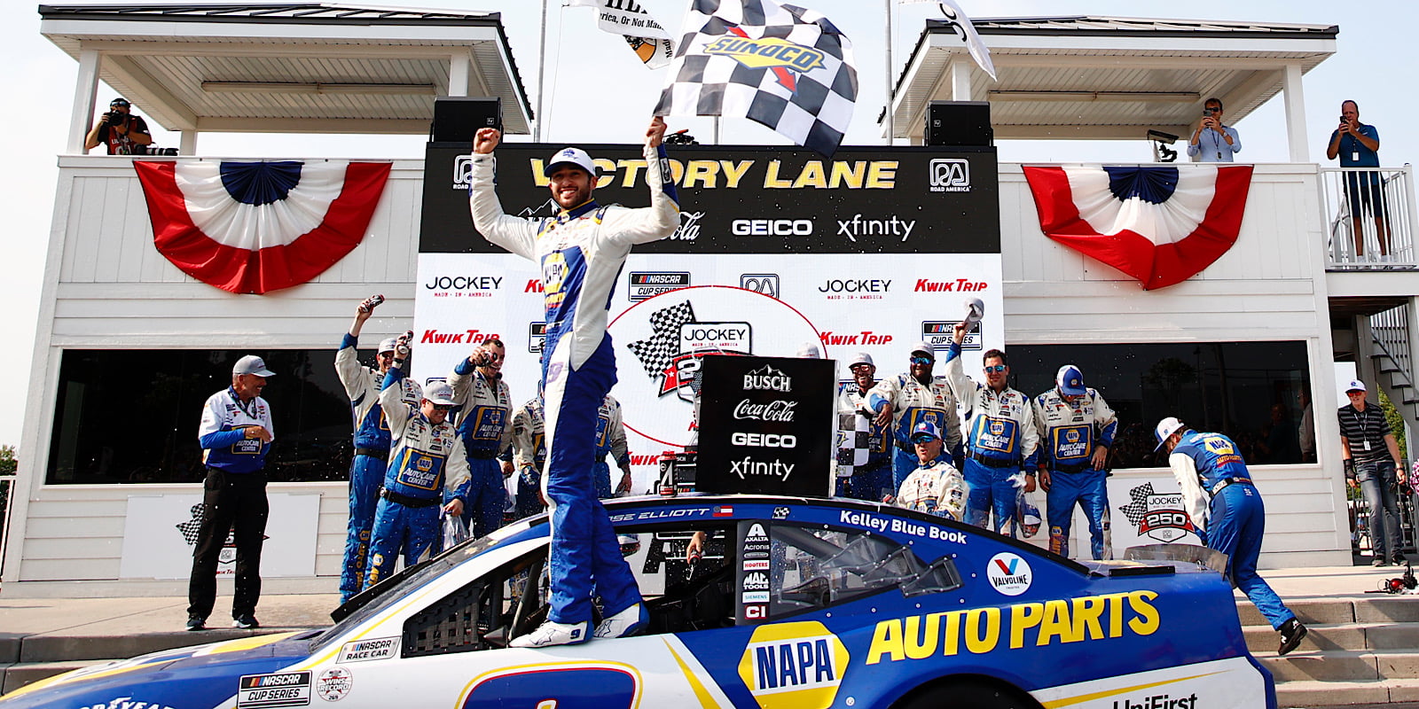 Chase Elliott NASCAR Cup Series recap Jockey Made in America 250