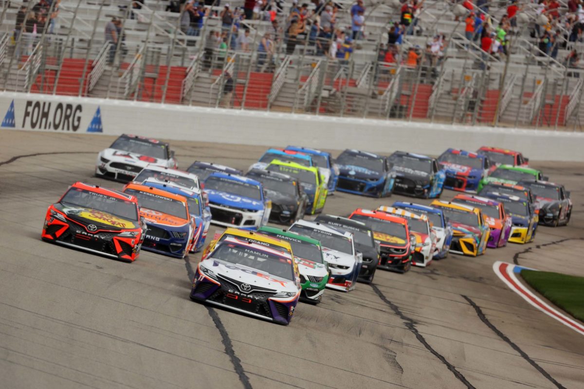 NASCAR Cup Series Quaker State 400 starting lineup stats Atlanta Motor Speedway