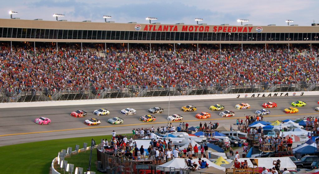 NASCAR Cup Series Atlanta Motor Speedway Weekend Schedule Quaker State 400