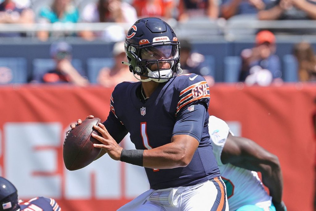 justin fields fantasy football week 3