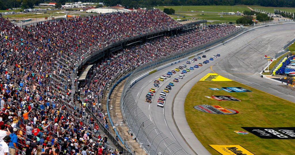 Talladega Superspeedway NASCAR Cup Series Playoffs weekend schedule YellaWood 500