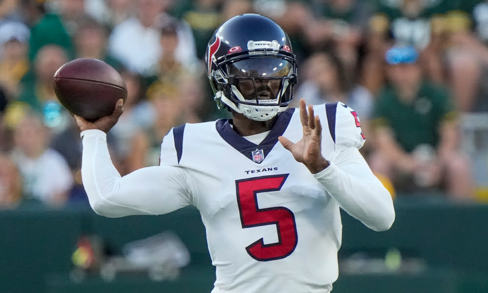 tyrod taylor fantasy football waiver wire