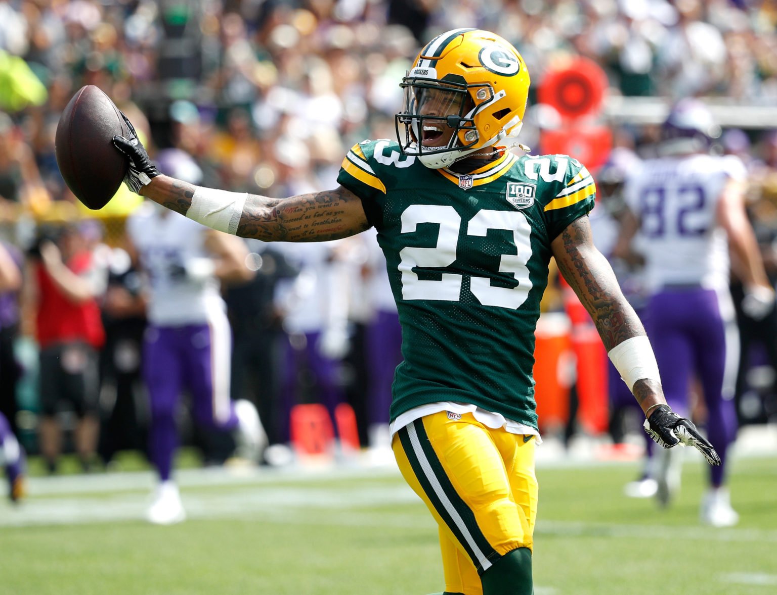 jaire alexander packers 2023 nfl pro bowl roster