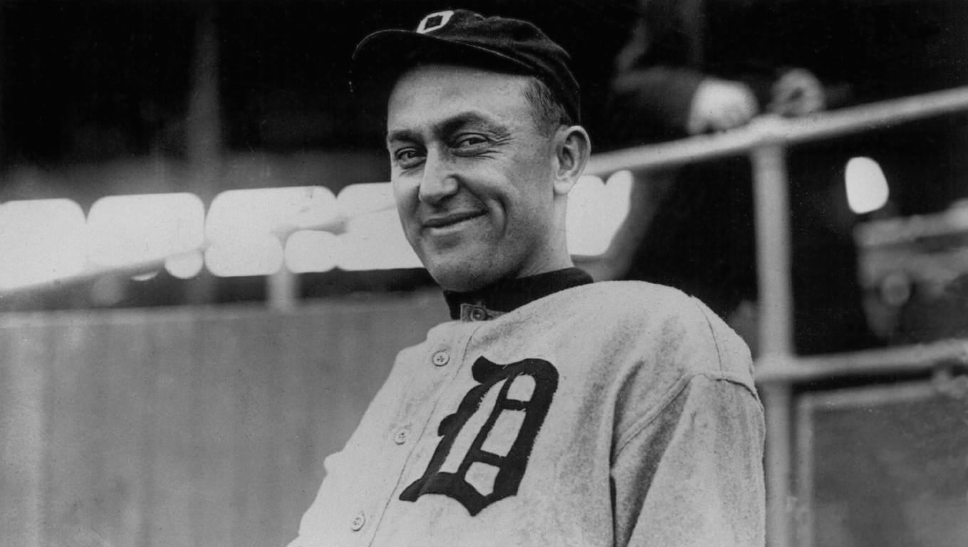 ty cobb sports history baseball hall of fame