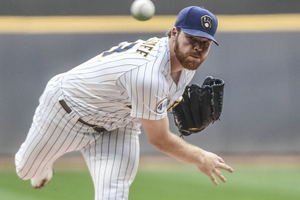 Brandon Woodruff MLB betting trends Braves vs Brewers prediction starting pitchers