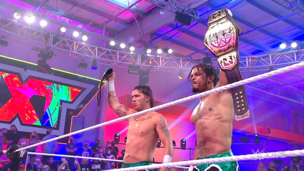 MSK NXT results news headlines wwe