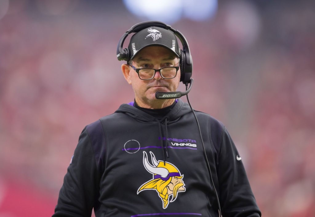 Mike Zimmer NFL betting picks Minnesota Vikings