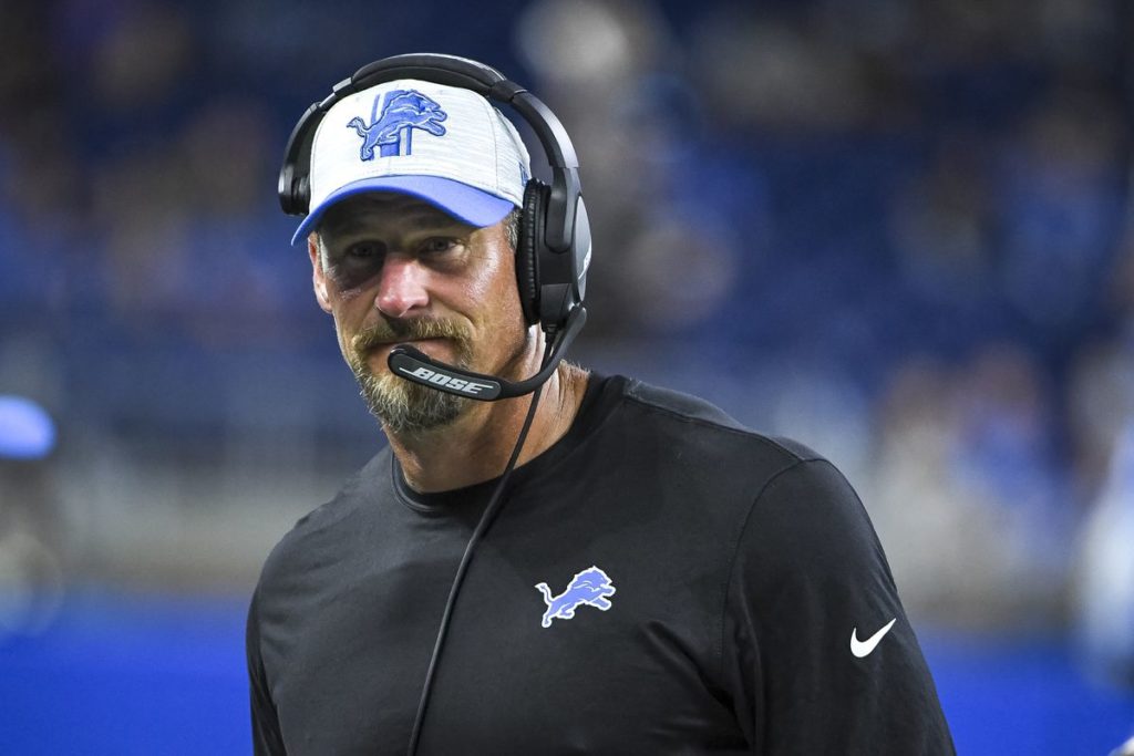 Dan Campbell NFL betting odds trends picks against the spread Packers vs Lions prediction