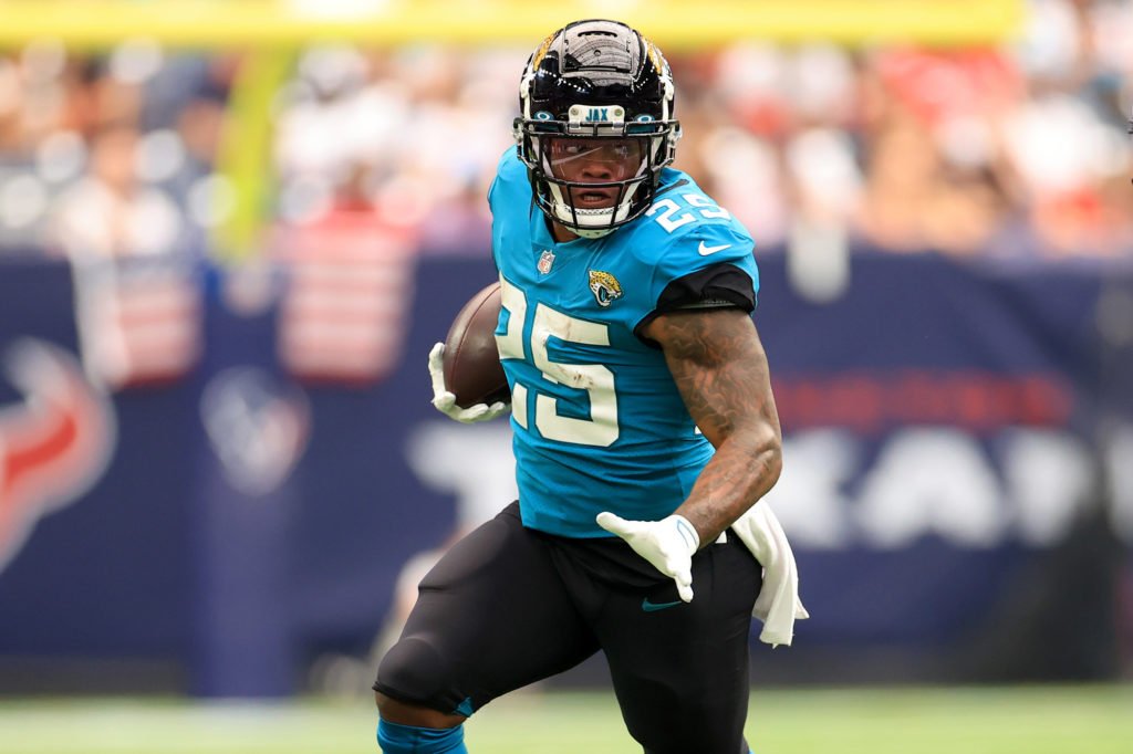 James Robinson NFL betting trends odds 49ers vs Jaguars prediction stream