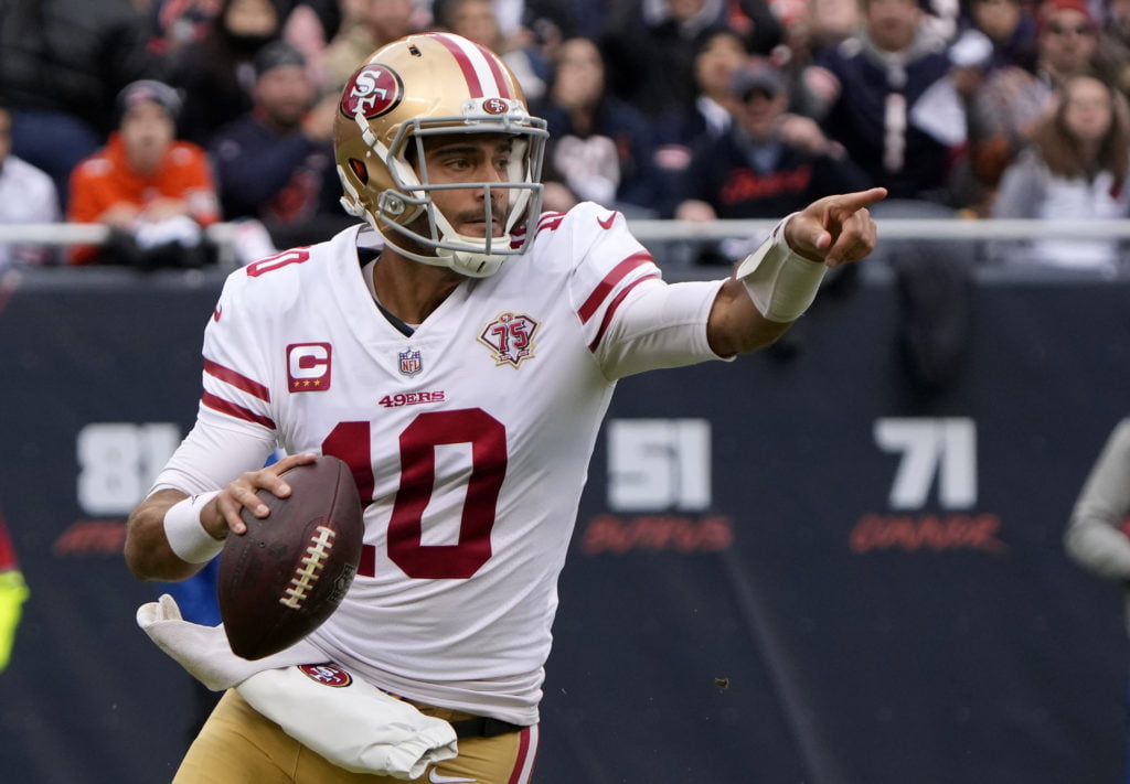 jimmy garoppolo fantasy football streamers