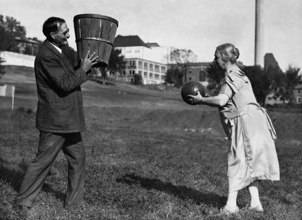 James Naismith basketball today in sports history