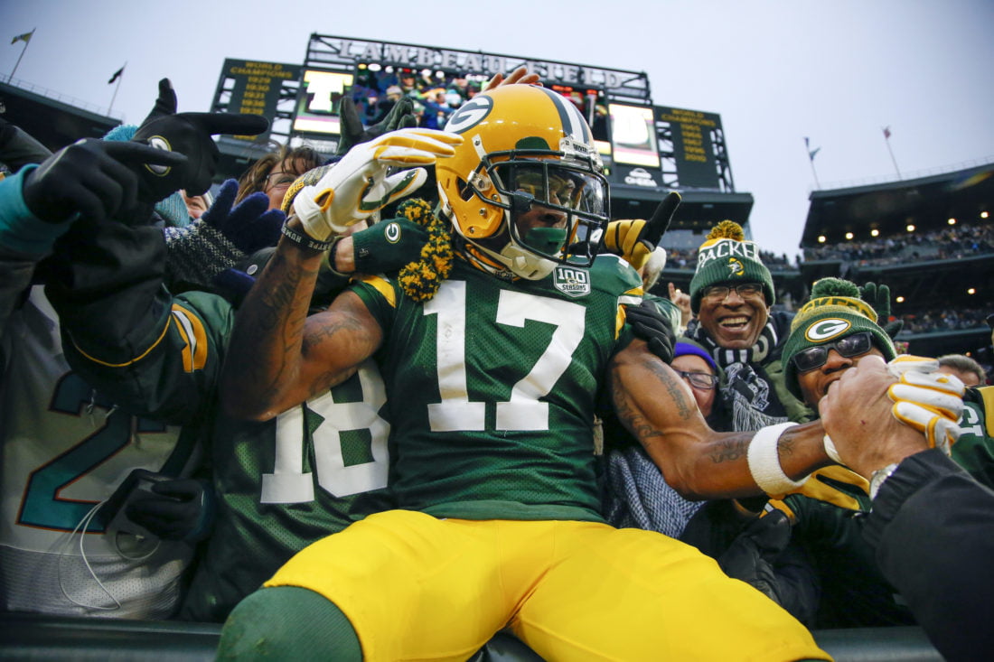 davante adams sunday night football