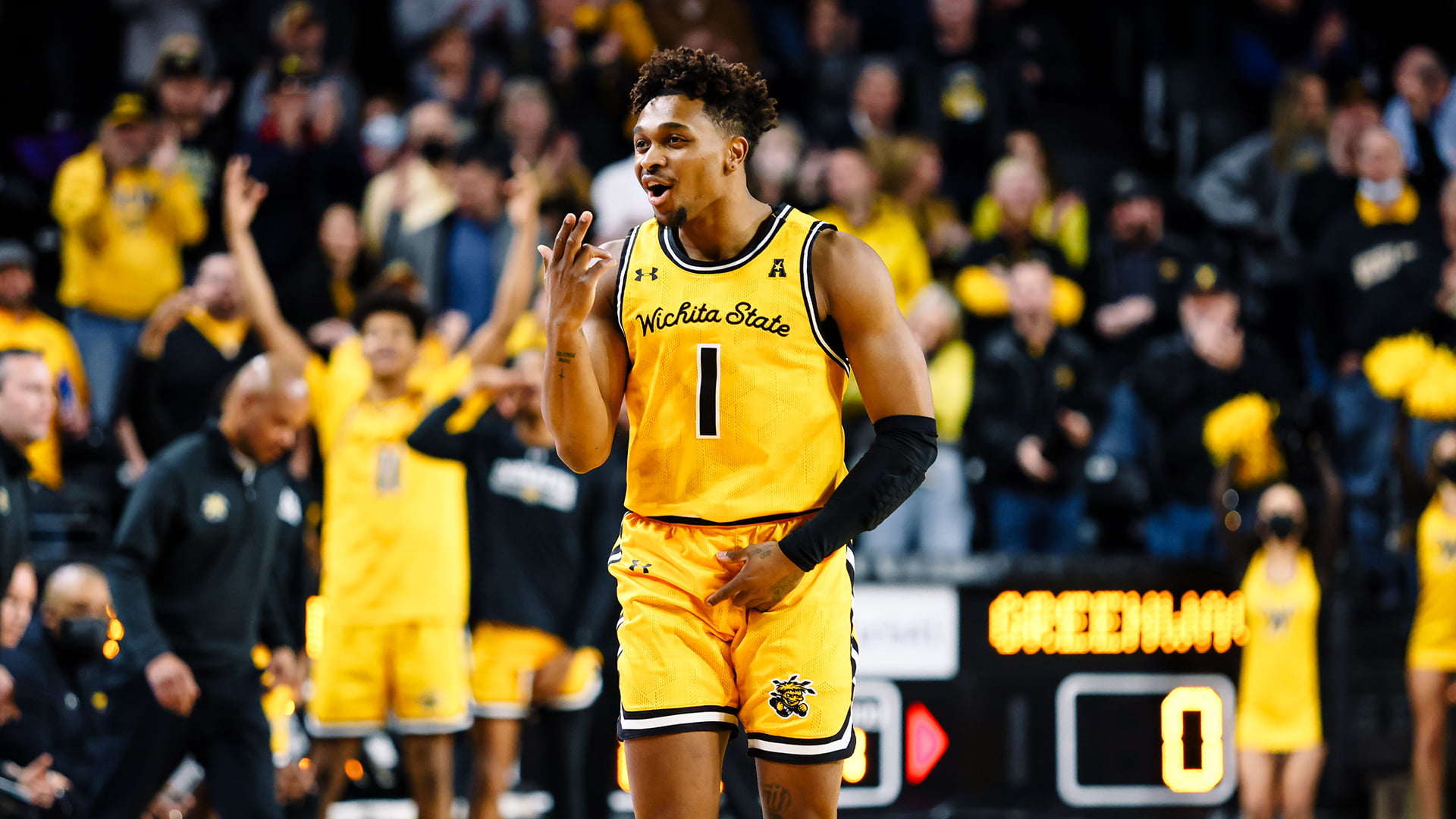 wichita state college aac basketball standings