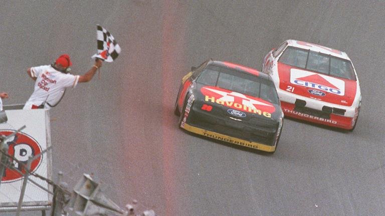 Davey Allison 1992 Daytona 500 NASCAR today in sports history