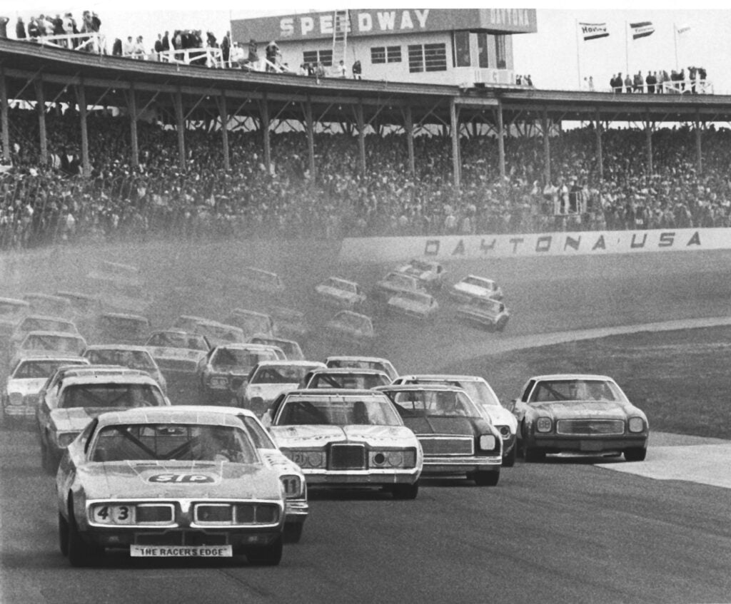 Richard Petty today in sports history 1974 Daytona 500