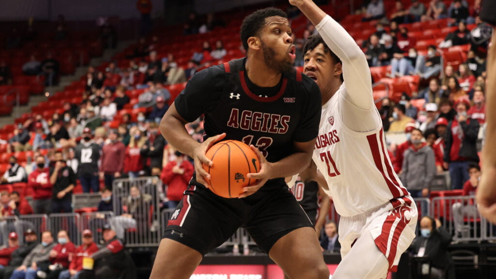 Will McNair Jr. New Mexico State Aggies WAC basketball standings news