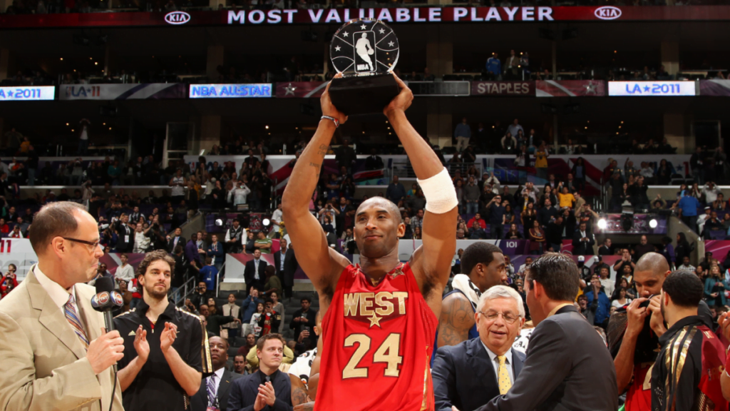 Kobe Bryant 2011 NBA All-Star Game MVP today in sports history