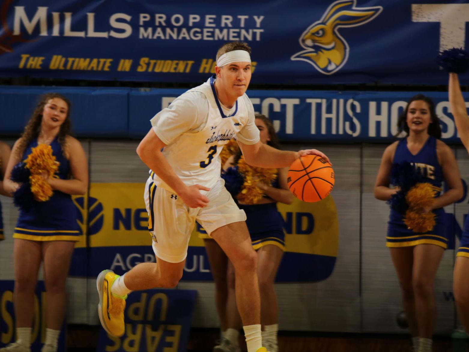 Baylor Scheierman South Dakota vs South Dakota State prediction college basketball betting picks Summit League Tournament bracket standings