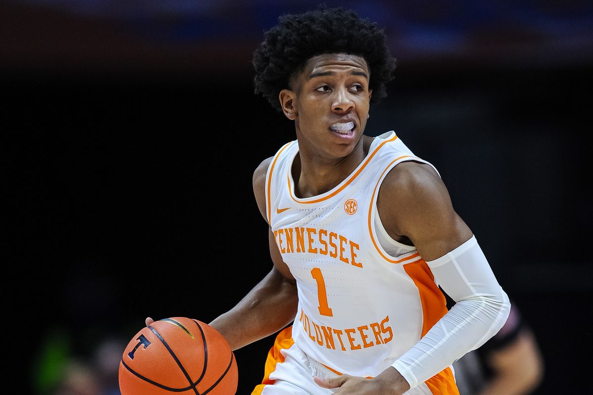 Kennedy Chandler Tennessee vs Michigan prediction NCAA Tournament bracketology college basketball picks
