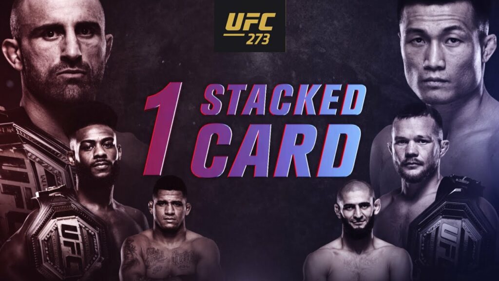 Florida sports betting UFC 273 Fight Card, Start Time and Odds for the Fights Tonight