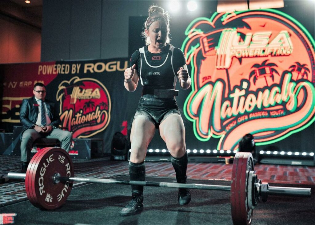 2022 USA Powerlifting Nationals Meet Info Dates And USAPL Schedule   Brittany Suplicki USAPL 4 14 22 1024x730 