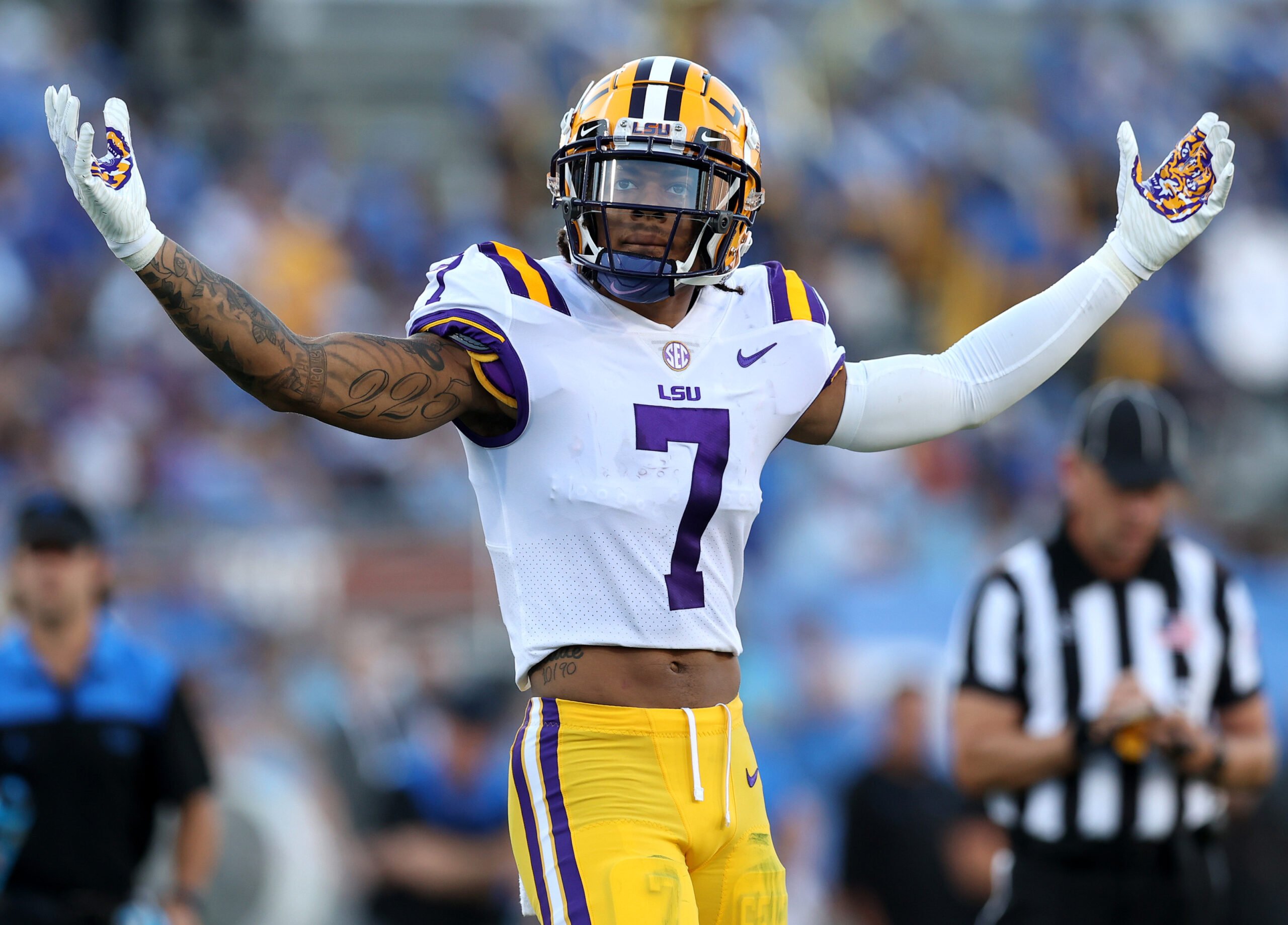 Derek Stingley Jr. Draft Profile: Stats, Highlights and 2022 NFL Draft Projection houston texans